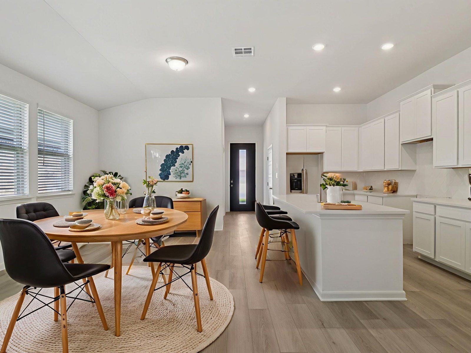 Virtually Staged Dining Room