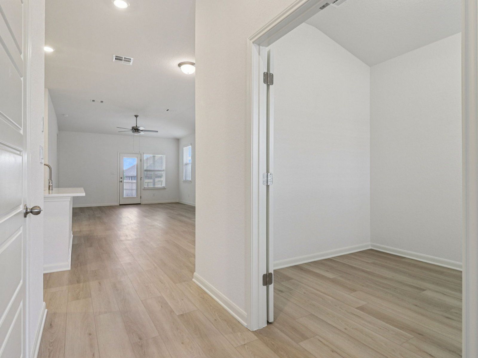Hallway and Study