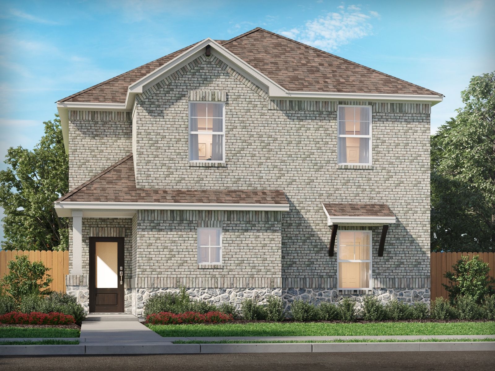 The Helena - Trails at Cottonwood Creek: Wylie, Texas - Meritage Homes