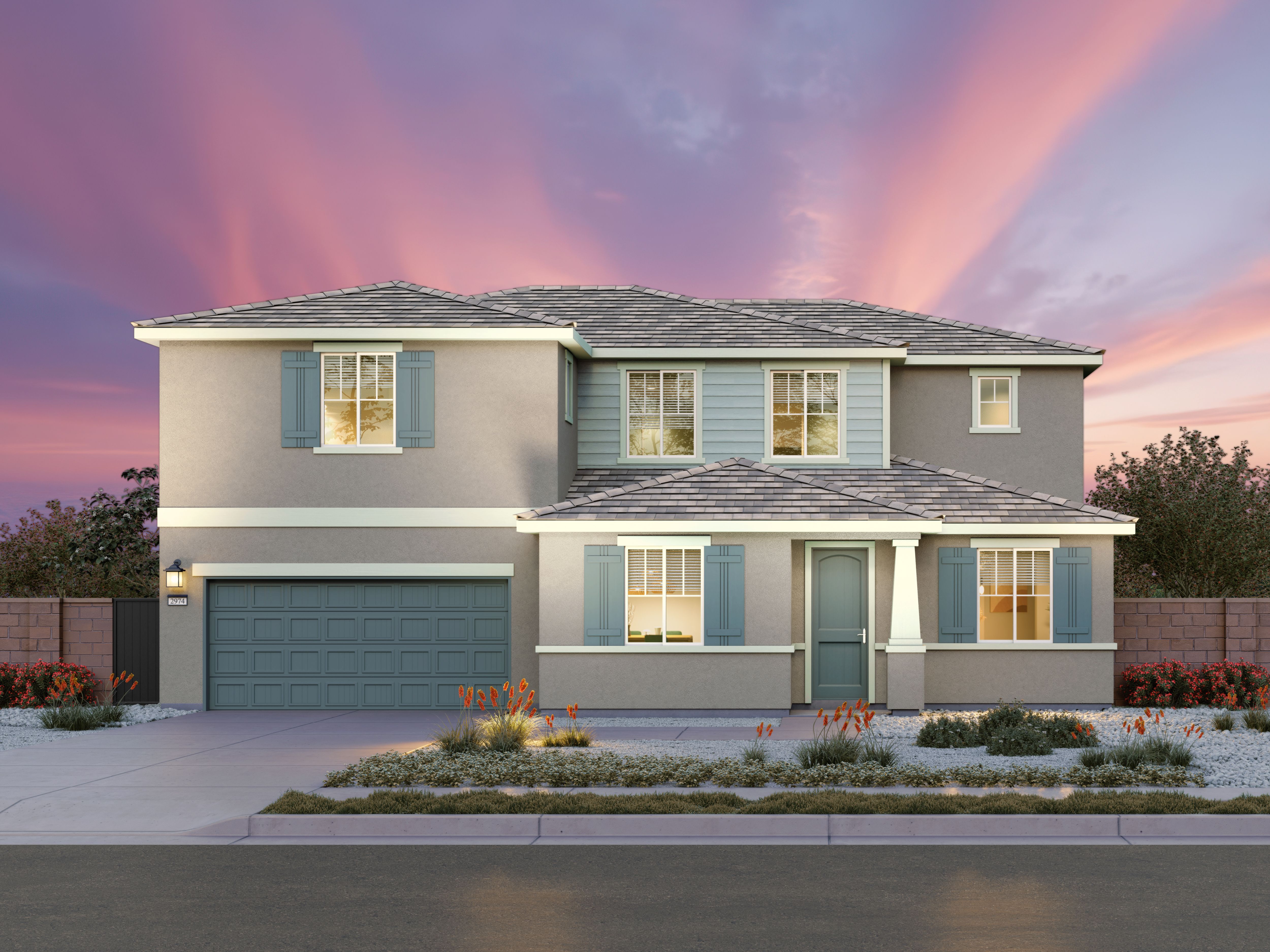 Residence 3 - Summit at Stone Creek: Winchester, California - Meritage Homes