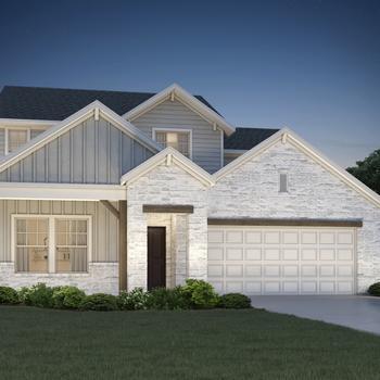 The Pearl (C452) - Butler Farms - Boulevard Collection: Liberty Hill, Texas - Meritage Homes