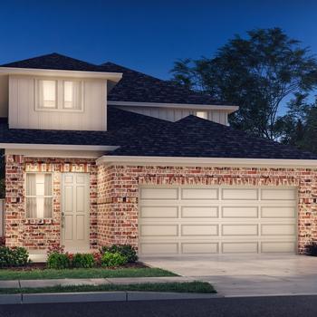 The Olympic (380) - Butler Farms - Americana Collection: Liberty Hill, Texas - Meritage Homes