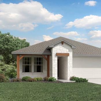 The Callaghan (830) - Butler Farms - Reserve Collection: Liberty Hill, Texas - Meritage Homes