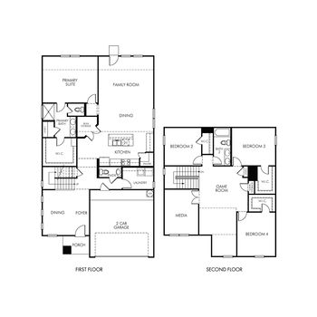 Sabine (3008) - Carmel Ranch: Schertz, Texas - Meritage Homes
