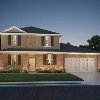 The Beacon (C550) - Big Sky Ranch - Executive Collection: Dripping Springs, Texas - Meritage Homes