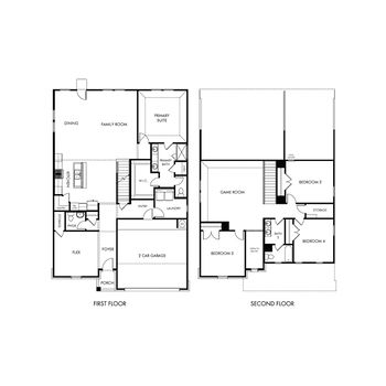 The Legacy (C453) - Arcadia Ridge - Classic Series: San Antonio, Texas - Meritage Homes