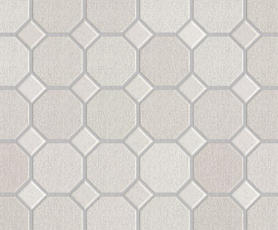 Kitchen Backsplash: Relicca Deckle Octagon