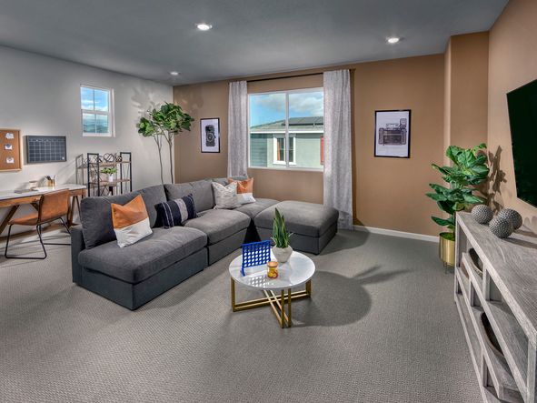 The perfect space for hosting game nights or watching movies together.
