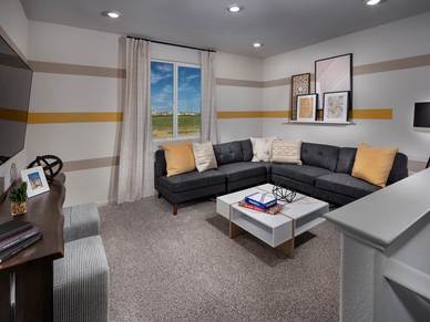 Transform this space into a play area or movie room.