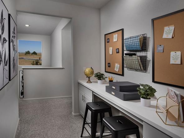 Study or work from home with a personal study nook.