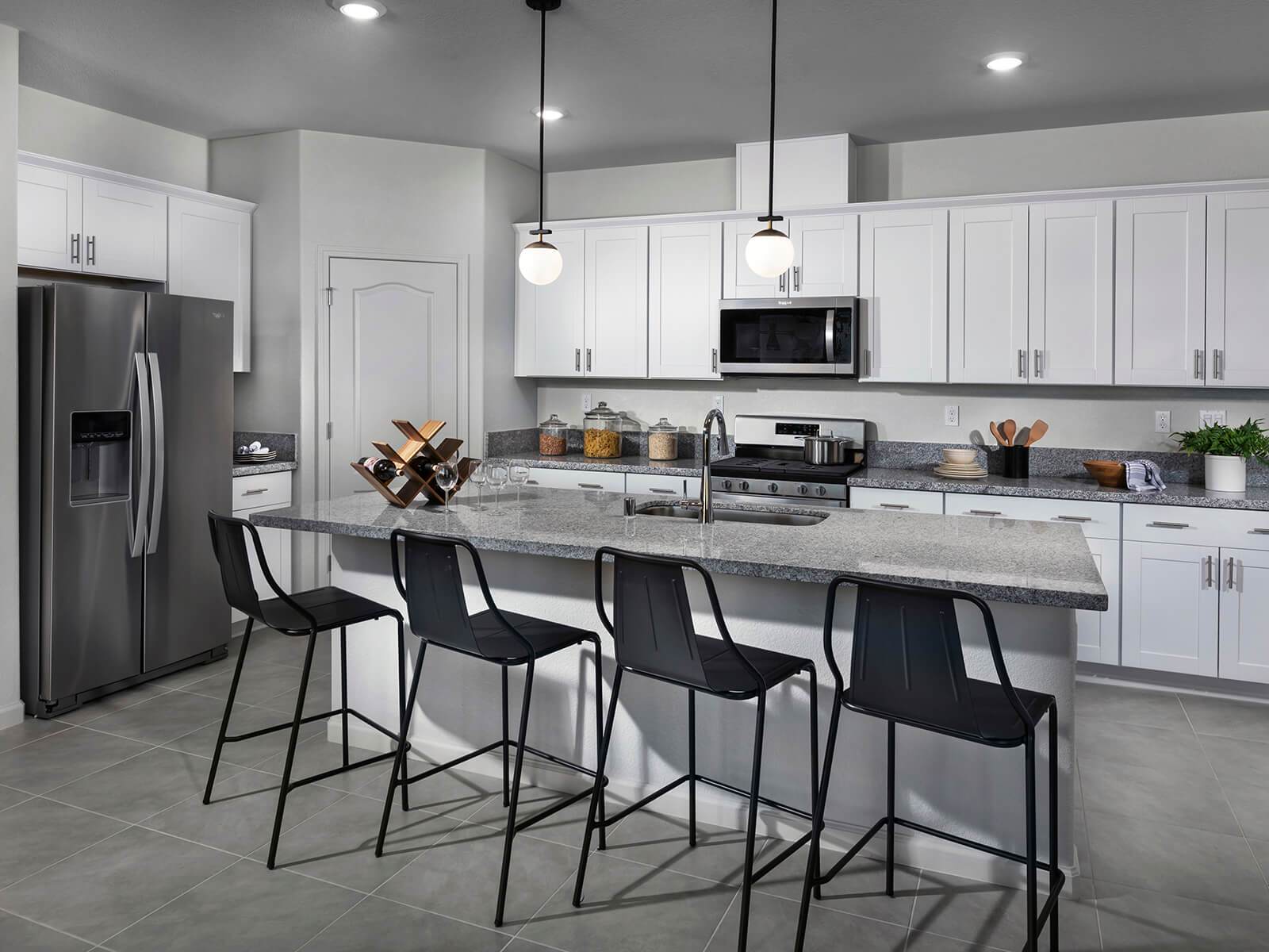 Modeled Residence 2 at a previous Meritage community