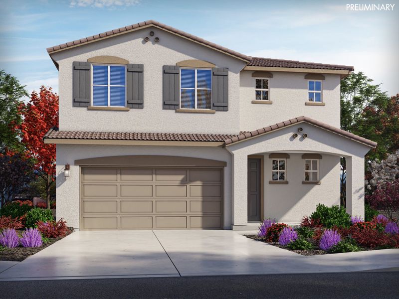Residence 3 by Meritage Homes in Stockton-Lodi CA