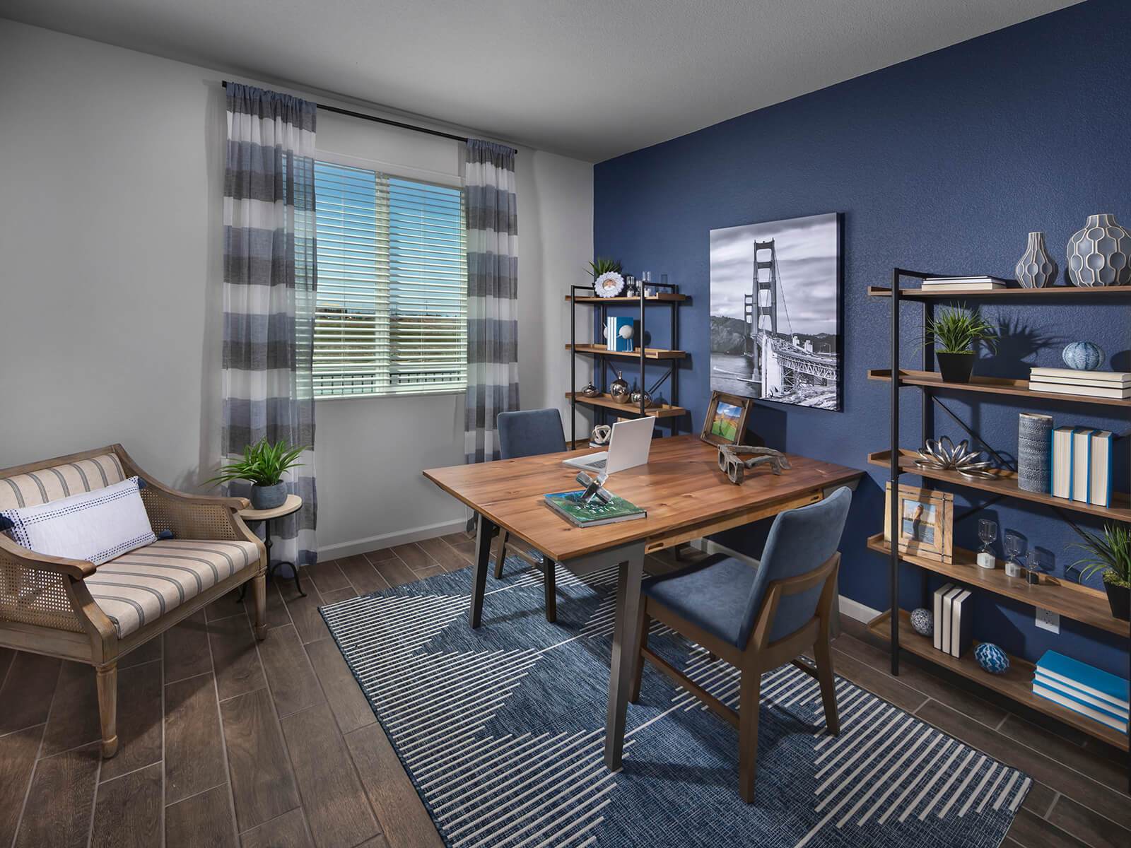 Office in the 5025 floorplan at a Meritage Homes community in Manteca, CA.
