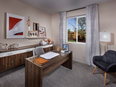 Use one of the secluded bedrooms as a home office or playroom.