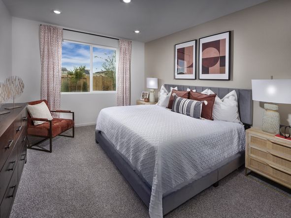 The primary suite provides the perfect retreat to unwind and relax.