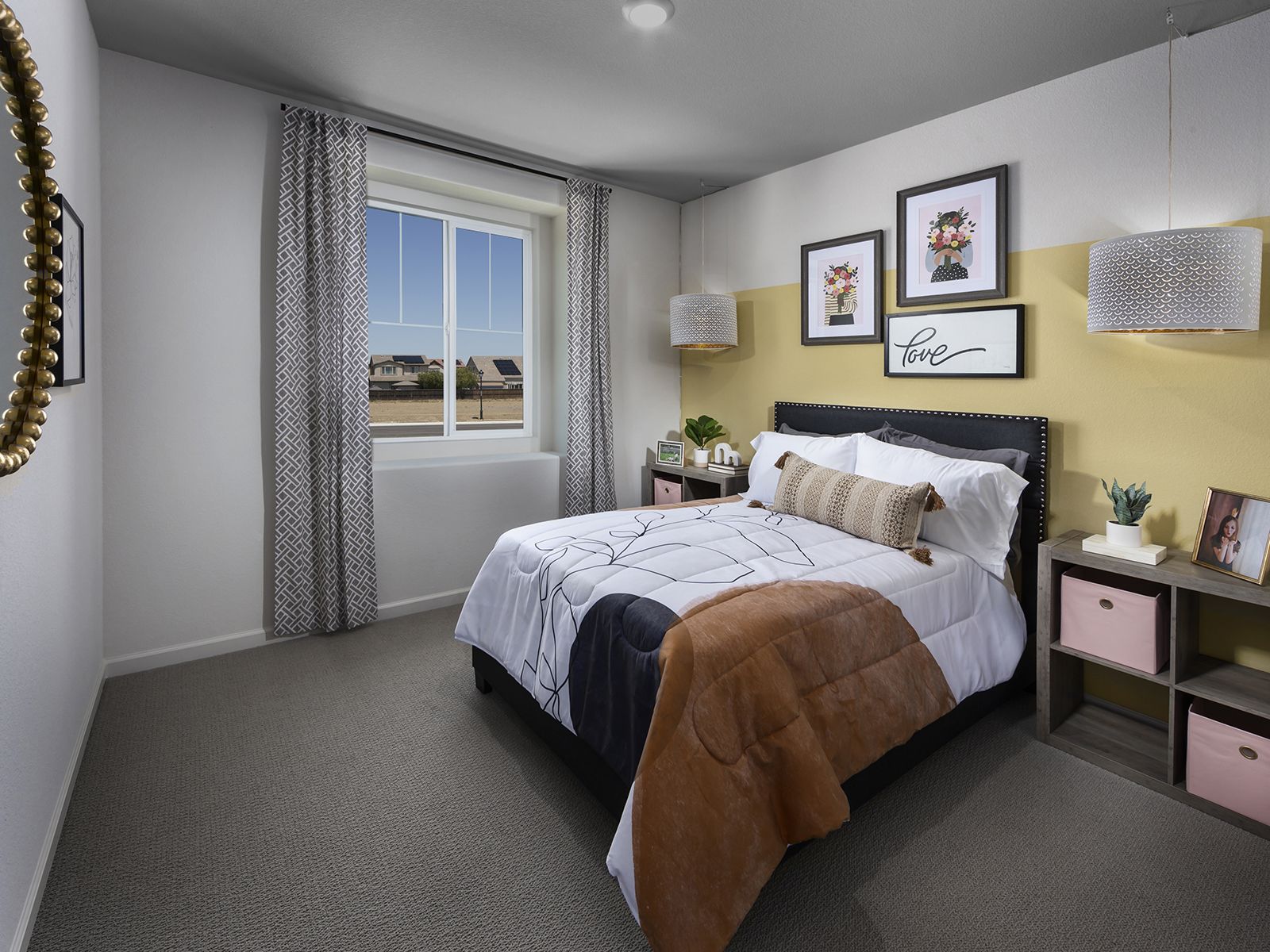 Residence 4 bedroom modeled at a nearby Meritage community.
