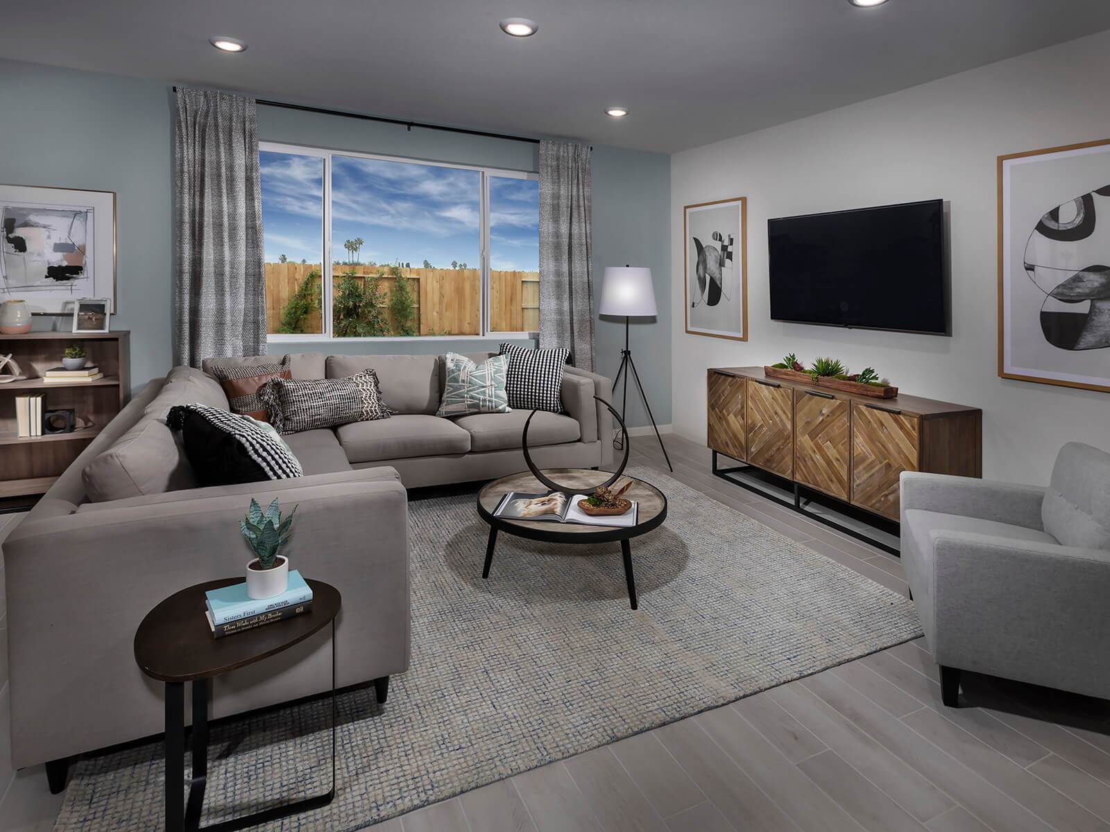 Modeled Residence 2 at a previous Meritage community