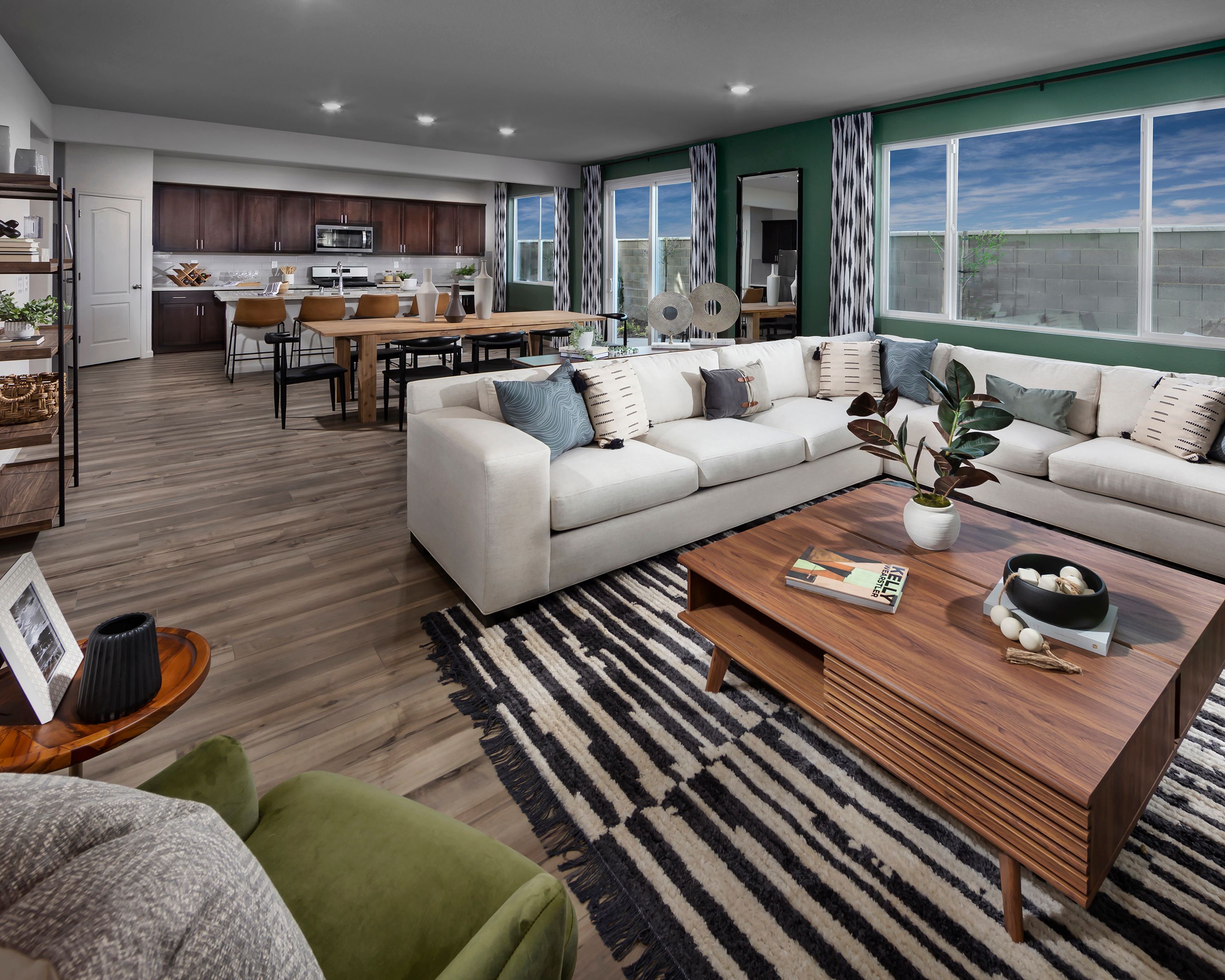 Enjoy the open concept living space.