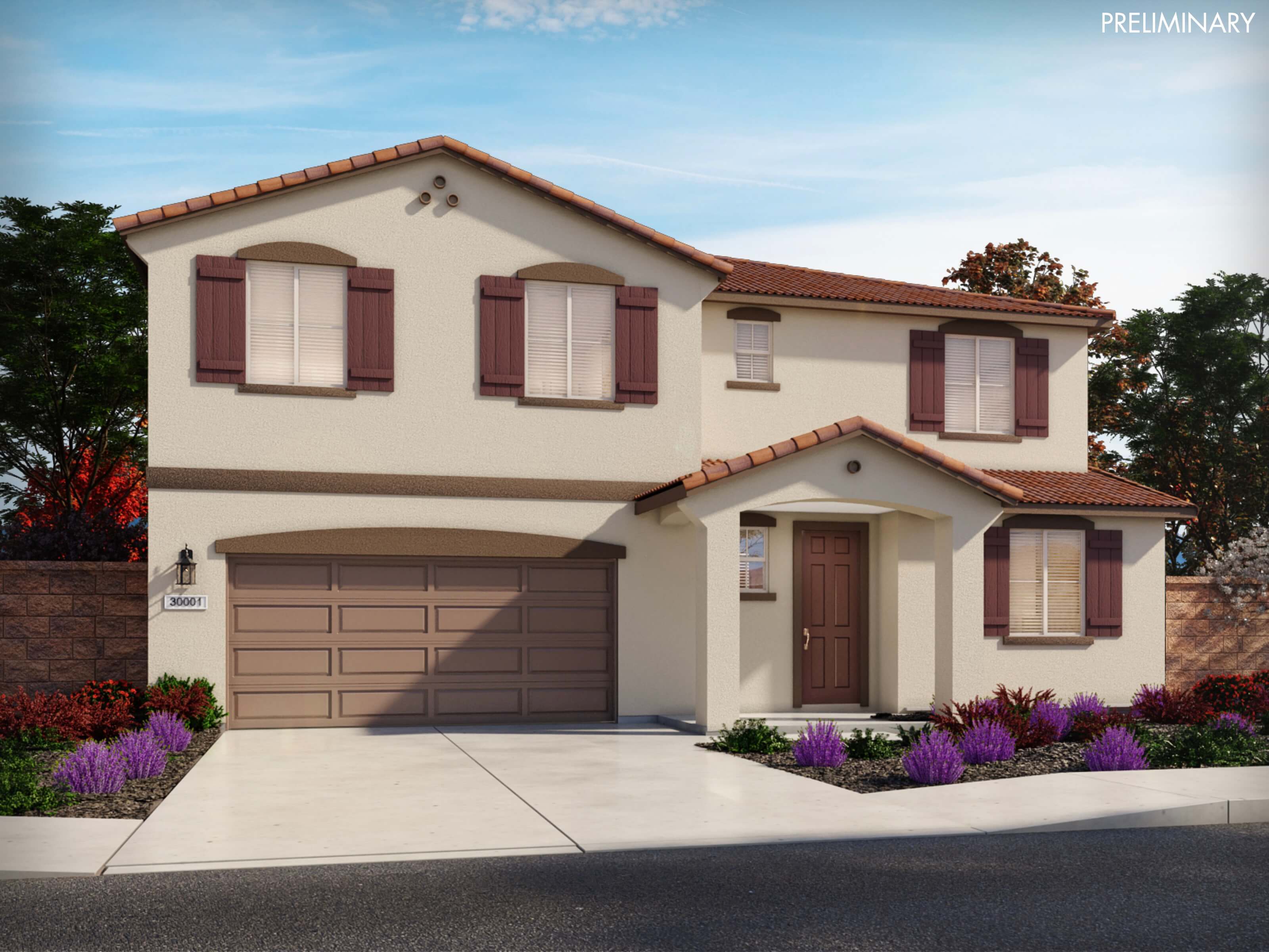 Magnolia at The Fairways in Beaumont CA New Homes by Meritage Homes