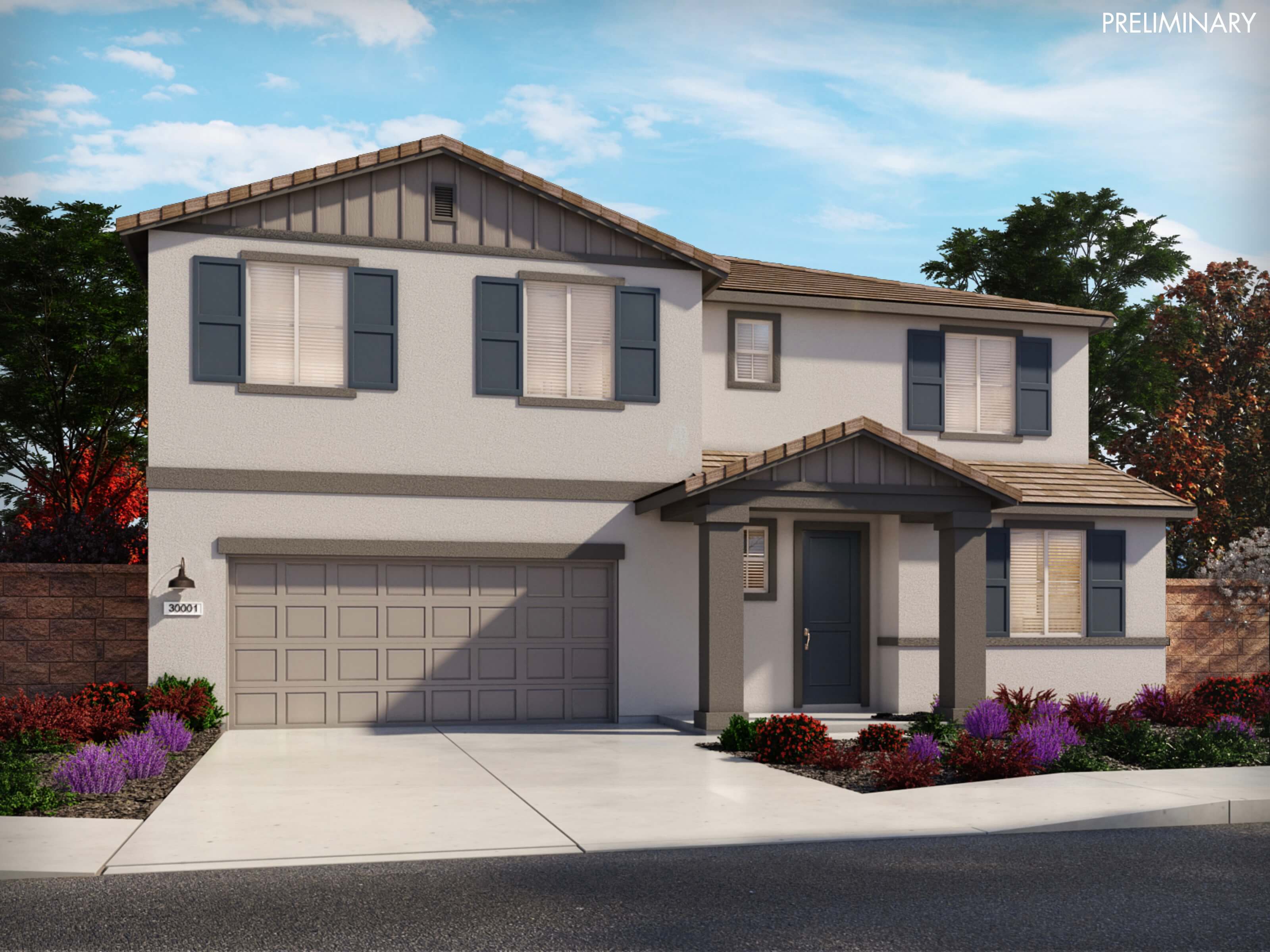 Magnolia at The Fairways in Beaumont CA New Homes by Meritage Homes