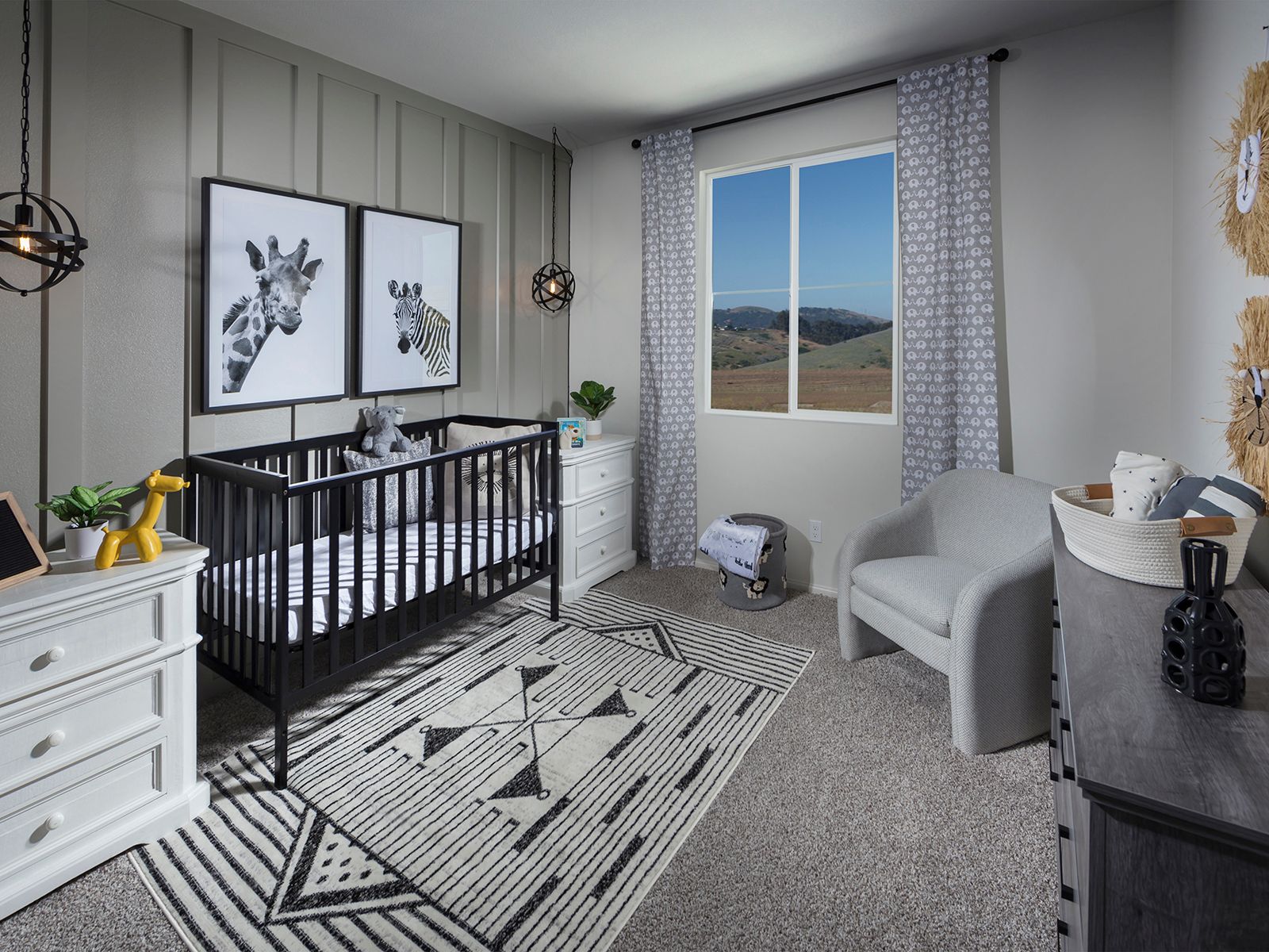 Residence 3 floorplan interior image taken at a nearby Meritage community.