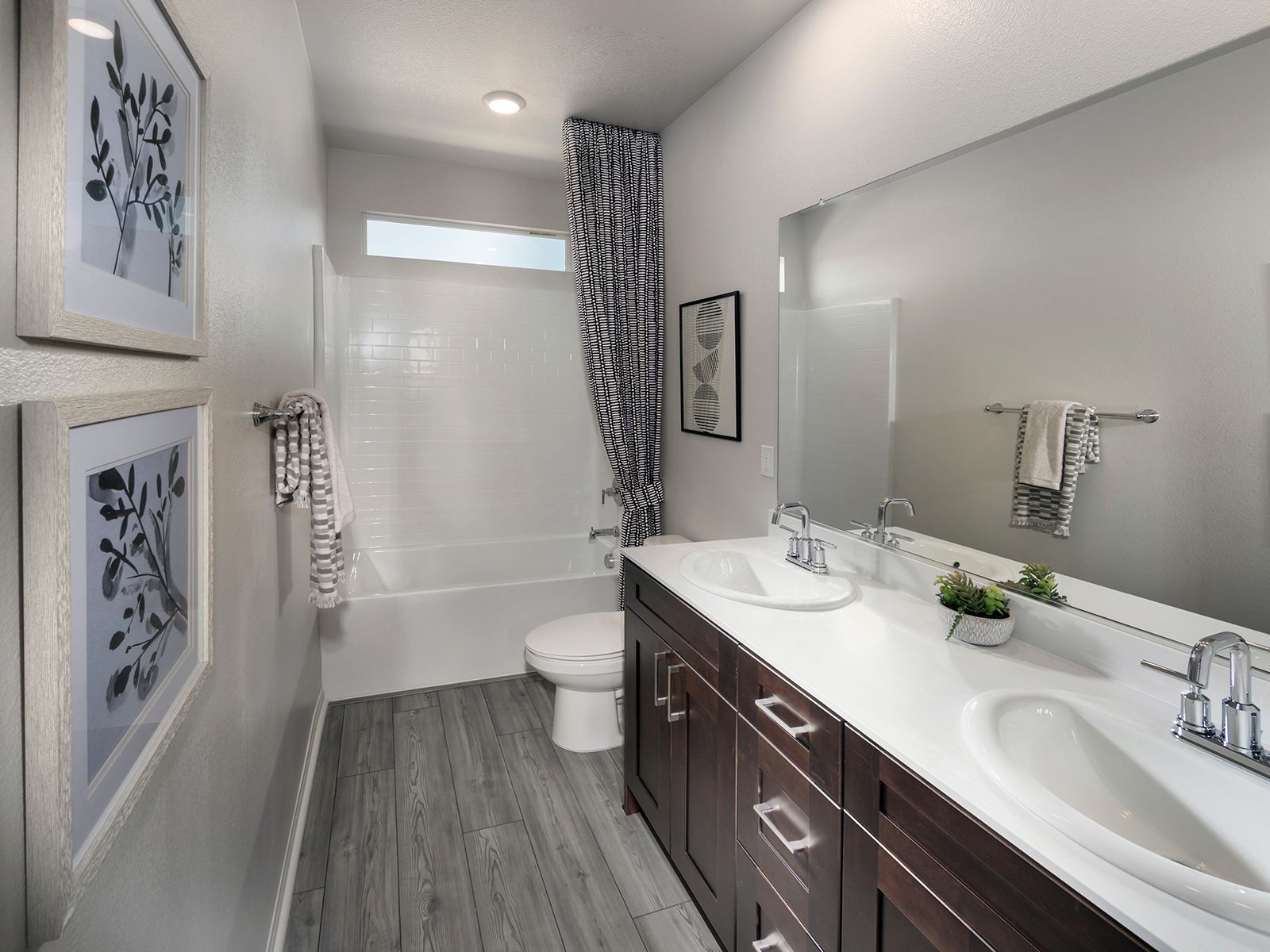 Residence 3 floorplan interior image taken at a nearby Meritage community.