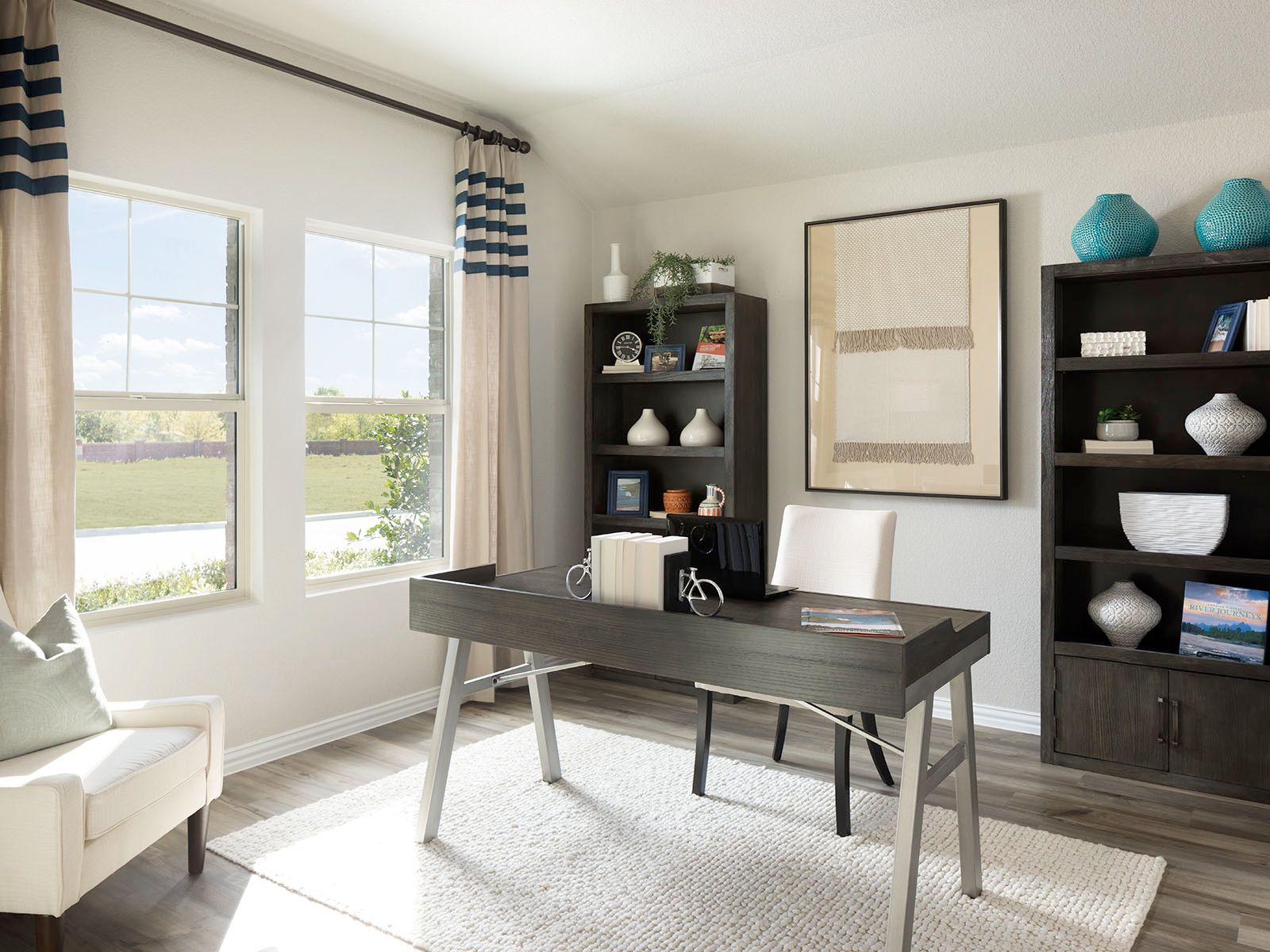 Utilize the spacious flex space as a home office or however best suits your family's needs.