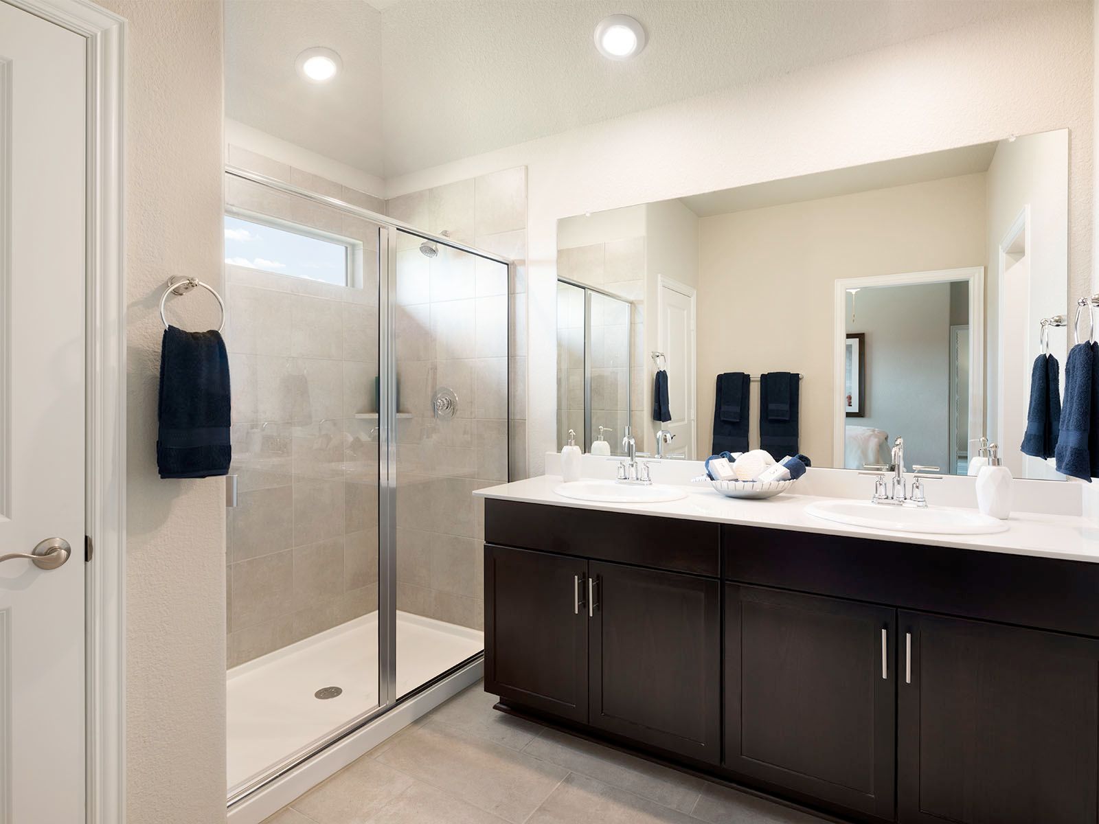 Pamper yourself in the luxurious primary bathroom.