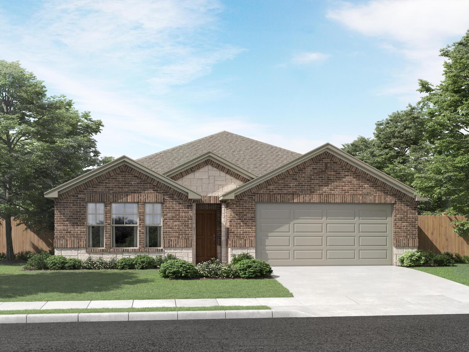 The Henderson (C404) - Arcadia Ridge - Classic Series: San Antonio, Texas - Meritage Homes