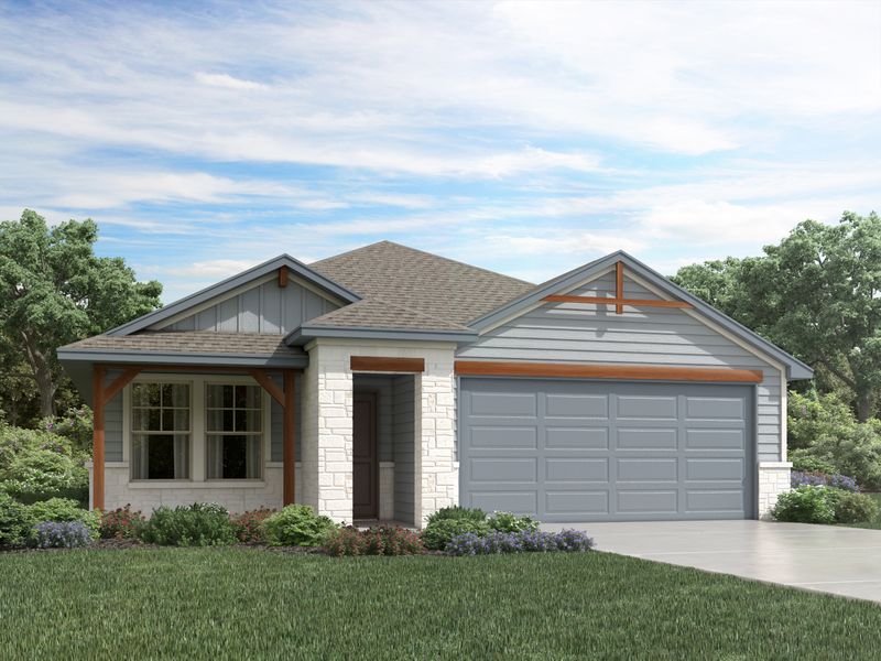 The Braman (810) by Meritage Homes in Austin TX