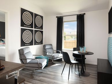 Utilize this fun flex space between the two secondary bedrooms as a media space or fun game space.