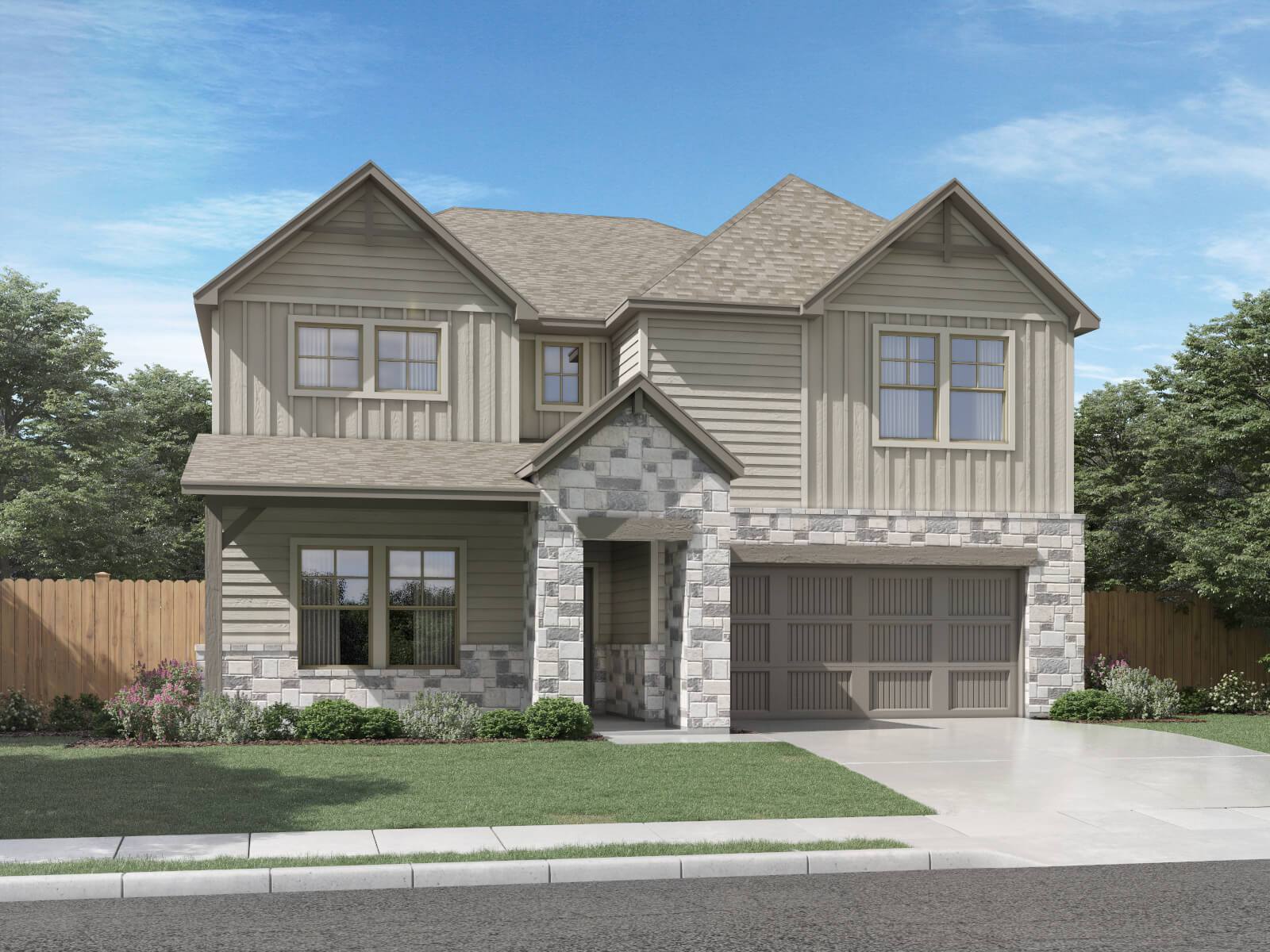 The Beckley (C459) - Estancia Ranch - Classic Series: San Antonio, Texas - Meritage Homes