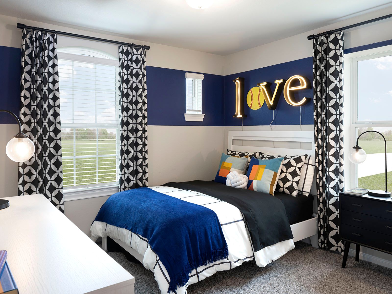 Additional bedrooms are great for hosting guests overnight.