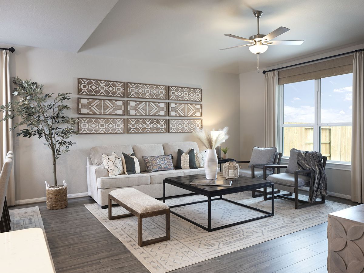Never miss a moment in our open concept living space.