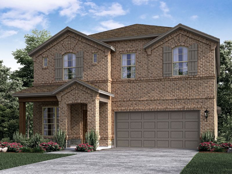 The Somerville (3L16) by Meritage Homes in Houston TX