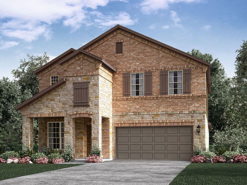 The Somerville (3L16) by Meritage Homes in Houston TX
