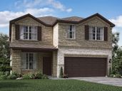 Heights of Barbers Hill por Meritage Homes en Houston Texas