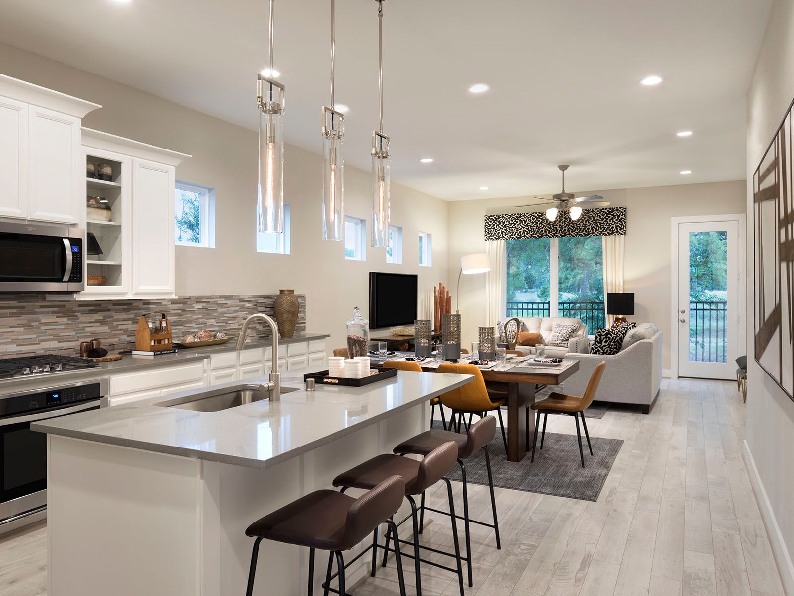 The Sanctuary modeled at Spring Brook Village.