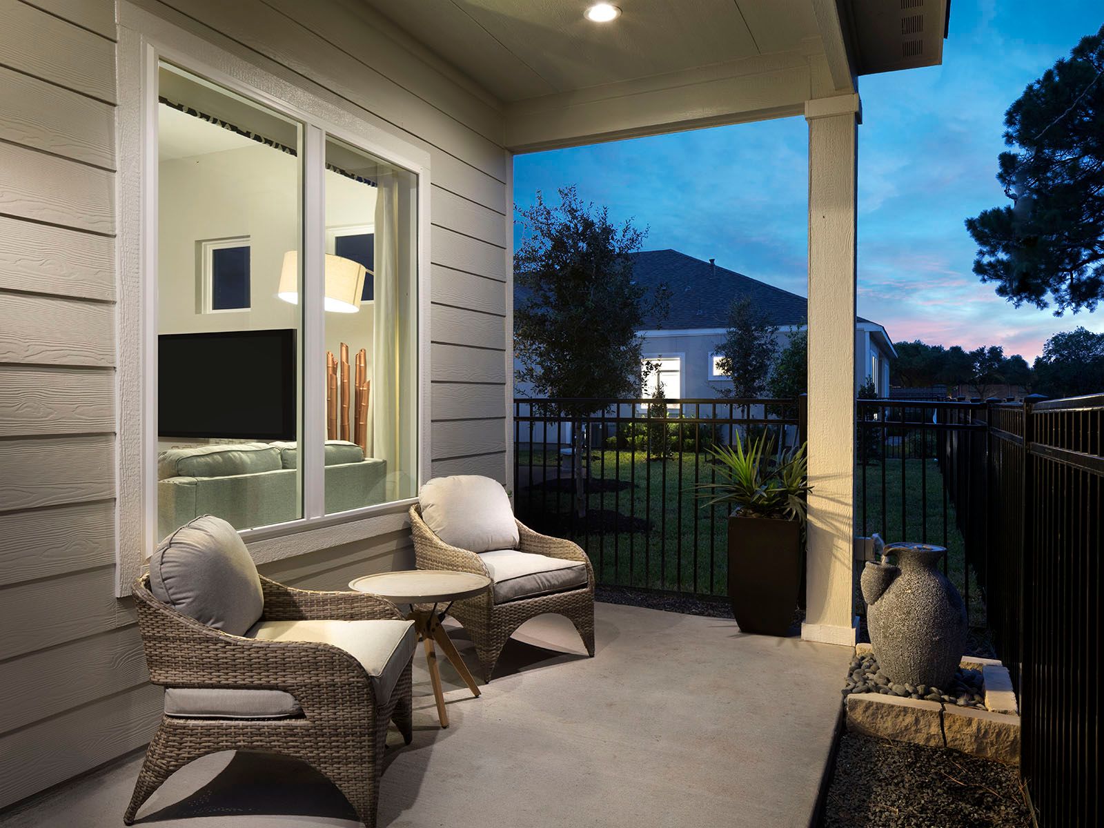The Sanctuary modeled at Spring Brook Village.