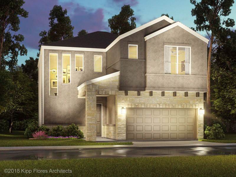 The Retreat (2038) by Meritage Homes in Houston TX