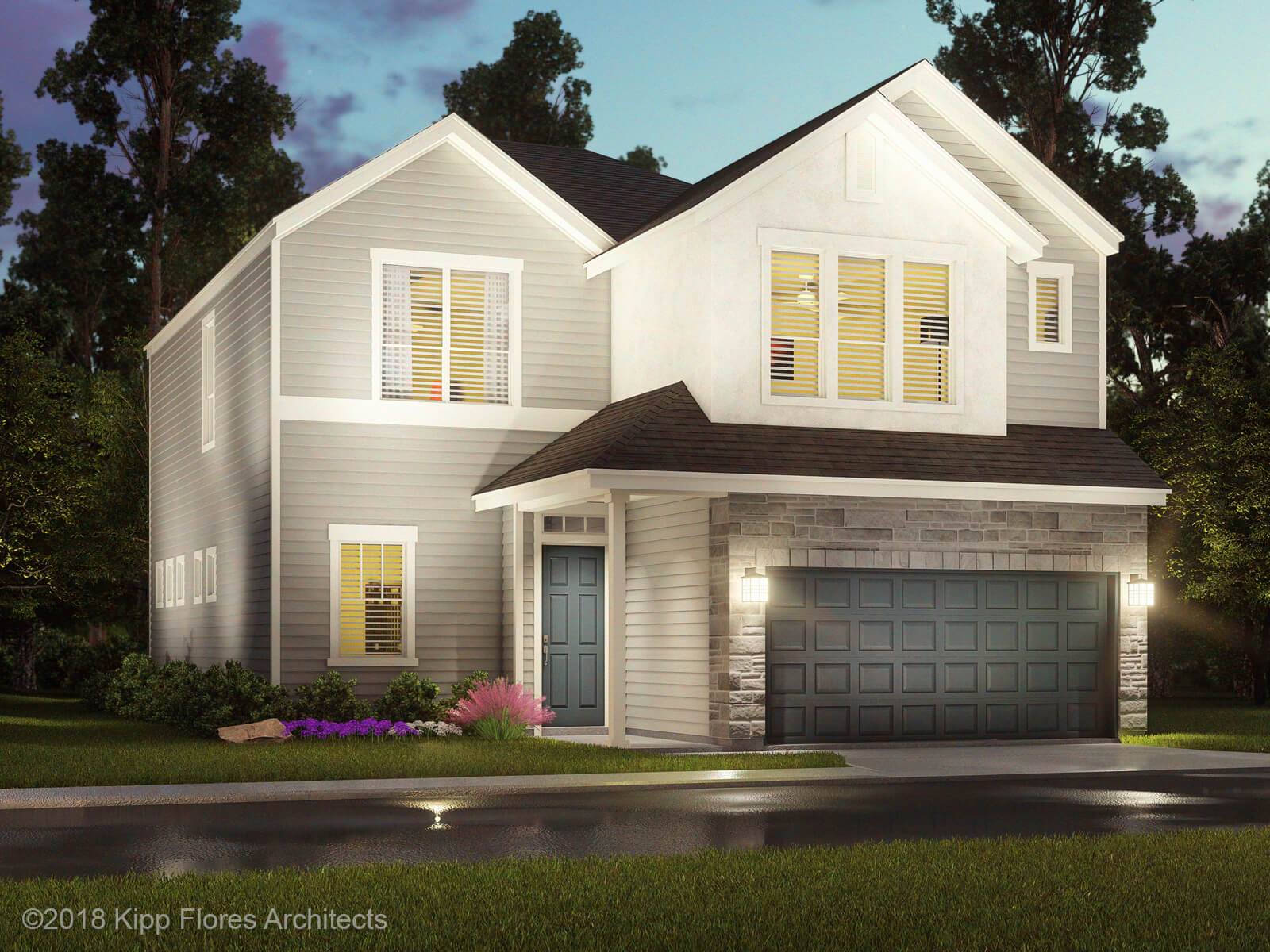 The Chalet Elevation B