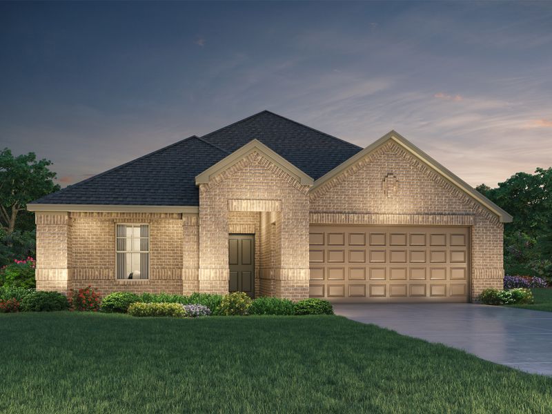 The Henderson (C404) by Meritage Homes in Houston TX