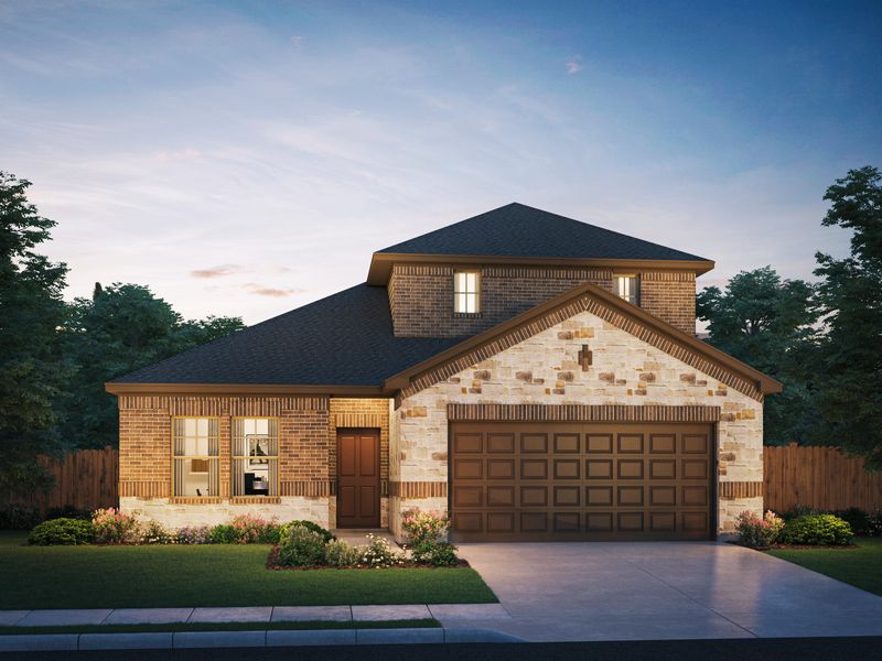 The Pioneer (L470) by Meritage Homes in Houston TX
