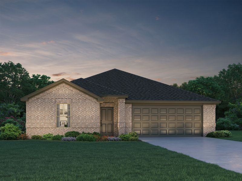 The Oleander (L401) by Meritage Homes in Houston TX
