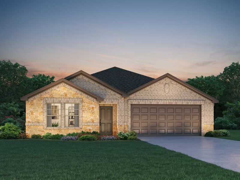 The Oleander (L401) by Meritage Homes in Houston TX