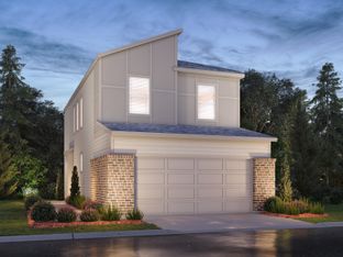 The Avery (S110) - Pinewood Trails - Townhomes: Atascocita, Texas - Meritage Homes