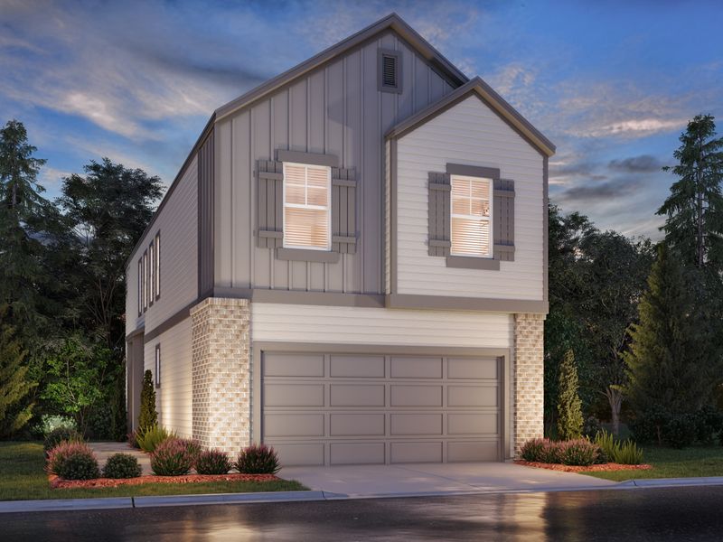 The Harlow (S135) by Meritage Homes in Houston TX
