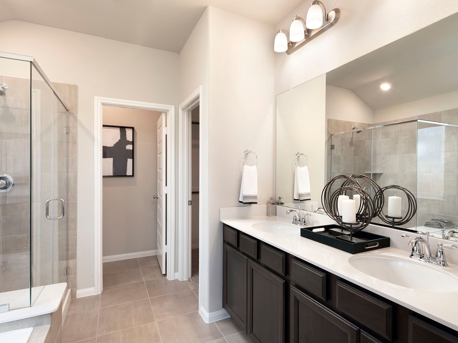 Unwind in your tranquil bathroom.