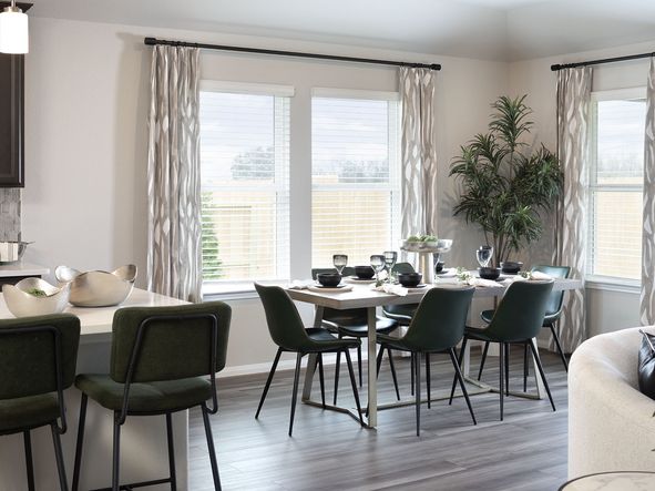 The open layout allows you to never miss a moment.