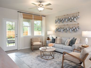Relax in your family room.